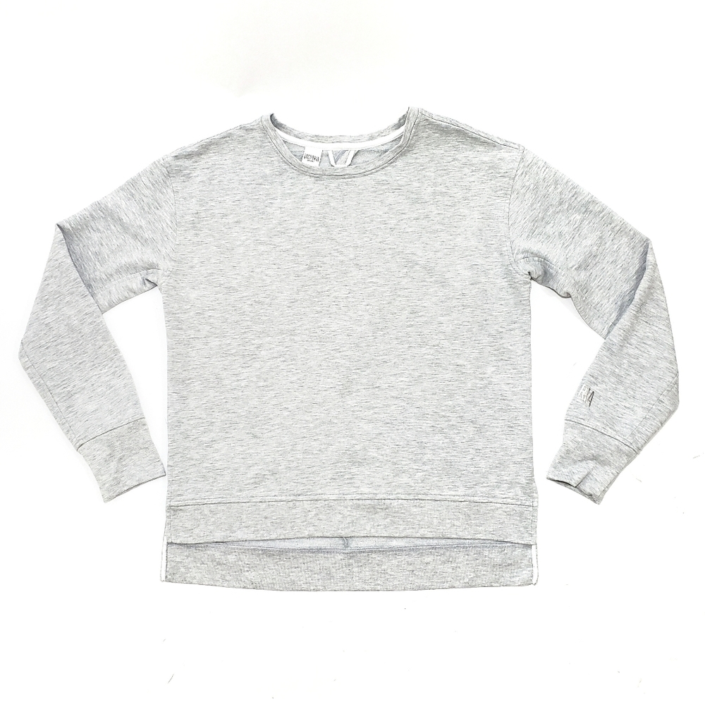 Victoria Sport Long Sleeve Gray Work Out Top S